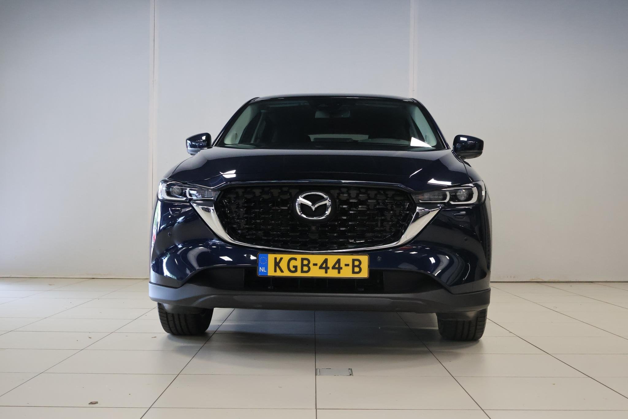 Mazda CX-5 2.5 e-SkyActiv-G M Hybrid 194 Advantage, Auto's, Stof, Gebruikt, 4 cilinders, Blauw
