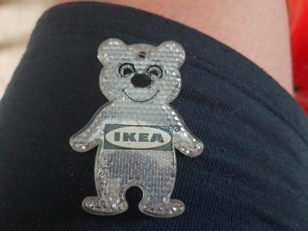 Ikea beertje voor de fiets, Kinderen en Baby's, Speelgoed | Knuffels en Pluche, Ophalen of Verzenden, Beer