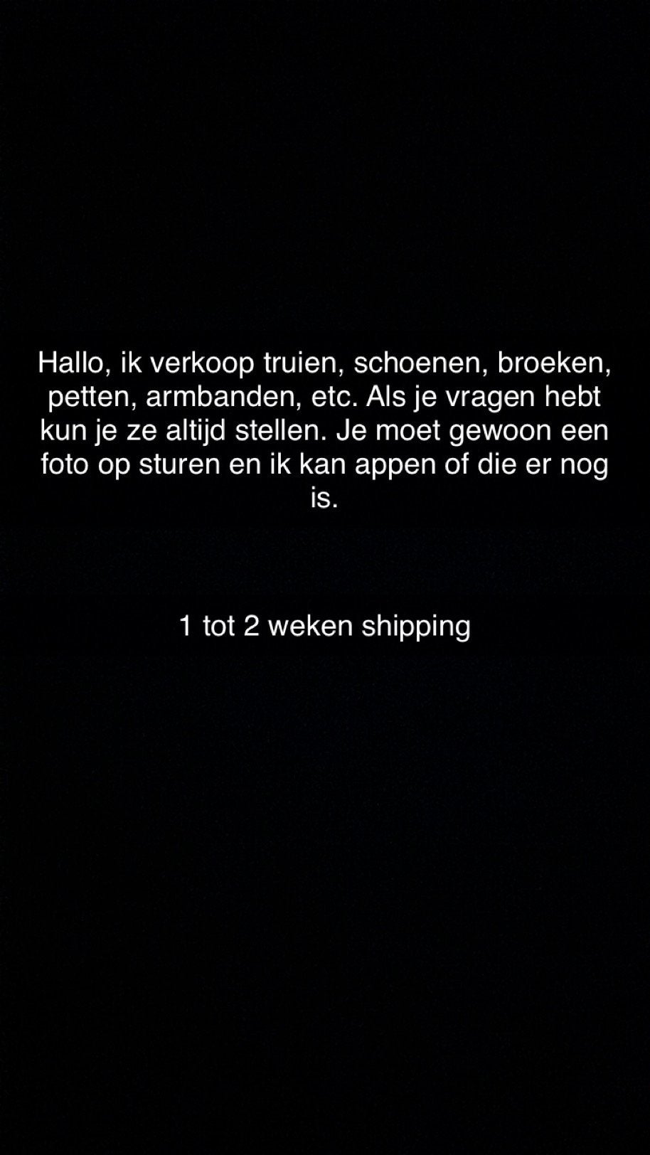 Ik verkoop alle kleding stukken, Kleding | Heren, Ophalen of Verzenden, Nieuw, Overige maten