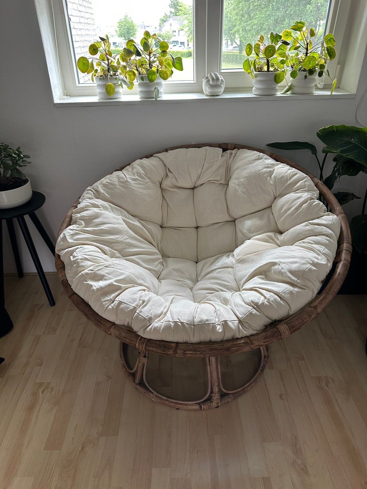 Loungestoel papasan, Ophalen, Zo goed als nieuw, Eén