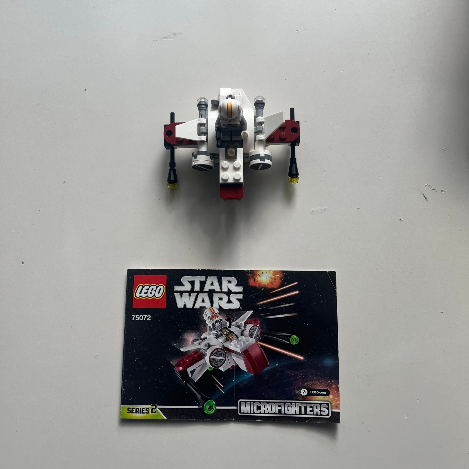 LEGO Star Wars 75072 ARC-170 Starfighter Microfighter, Gebruikt, Star Wars, Lego, Ophalen of Verzenden
