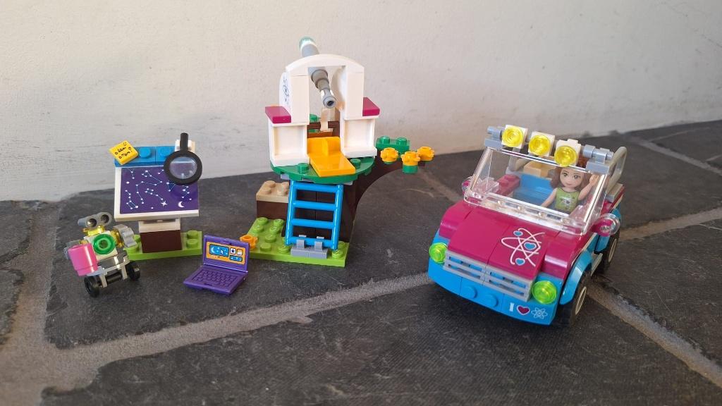 Lego Friends 41116 Olivia's onderzoeksvoertuig, Ophalen, Lego, Friends, Complete set