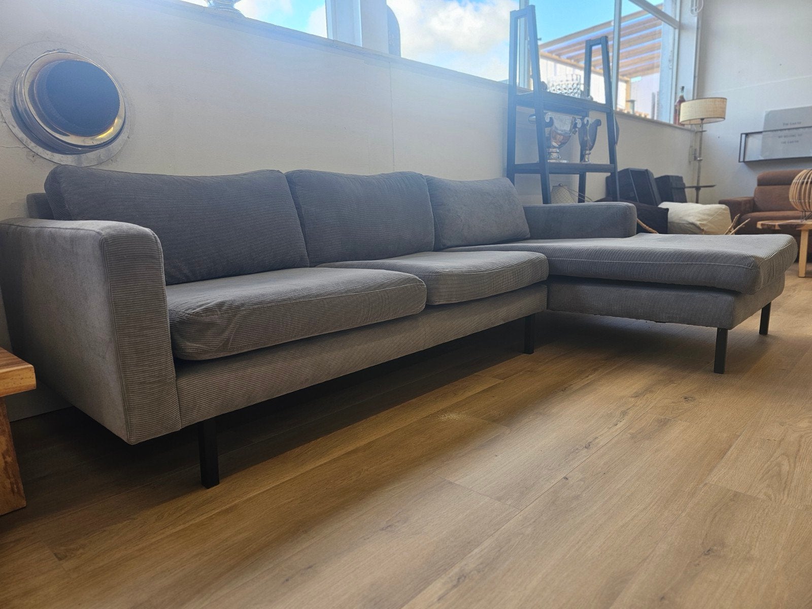 hoekbank dutchtribe ribstof, Ophalen, 125 cm of meer, 125 cm of meer, Home Friesland