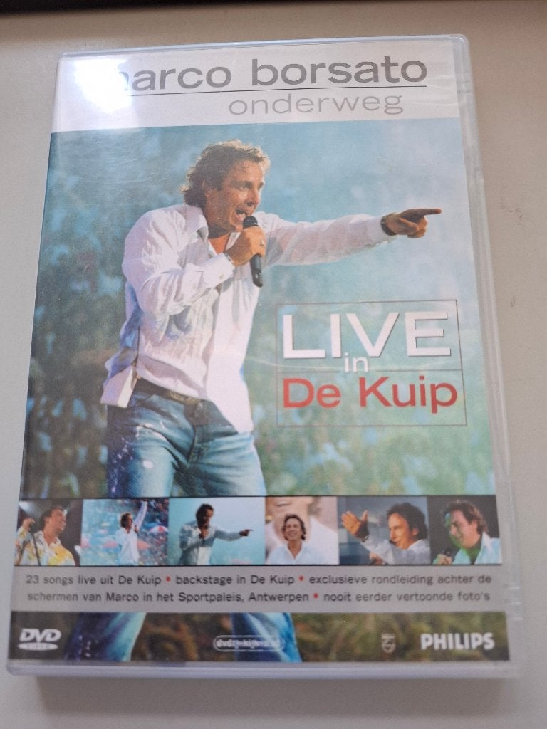 DVD Marco Borsato - Live in de Kuip, Cd's en Dvd's, Alle leeftijden, Ophalen of Verzenden, Zo goed als nieuw