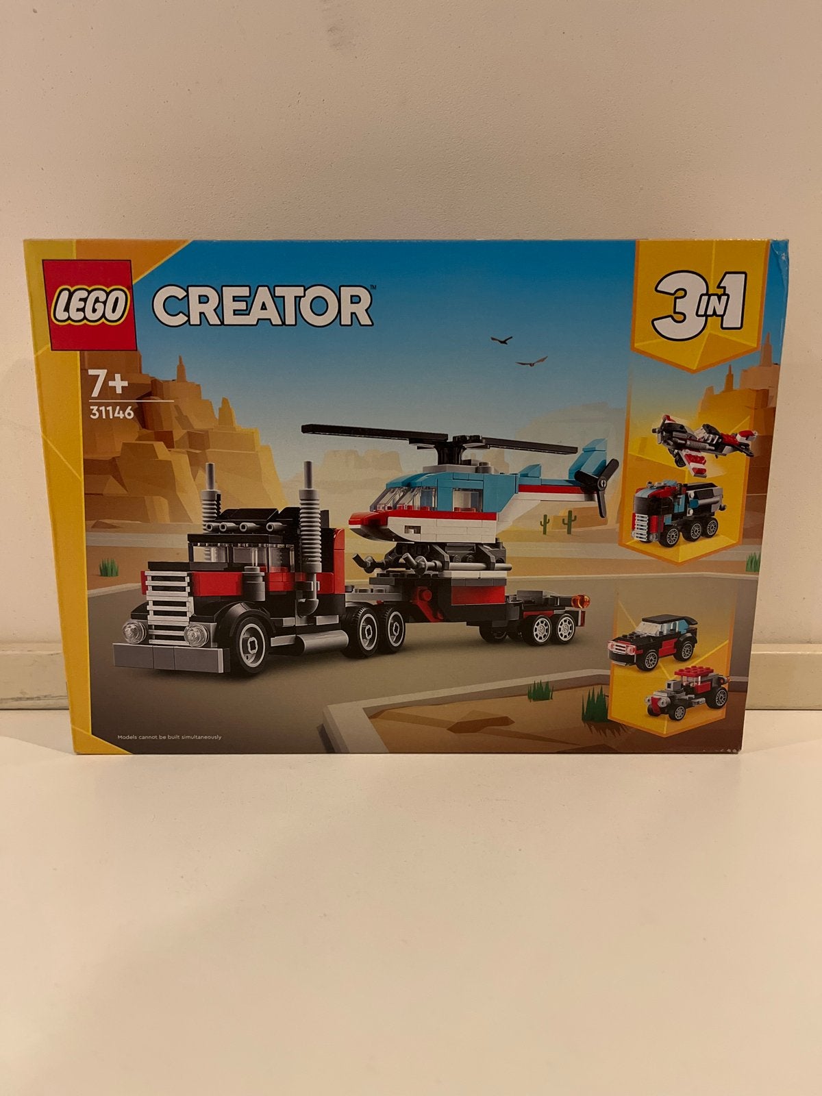 LEGO Creator 3in1 Transport van helikopter 31146, Ophalen of Verzenden, Nieuw, Overige merken