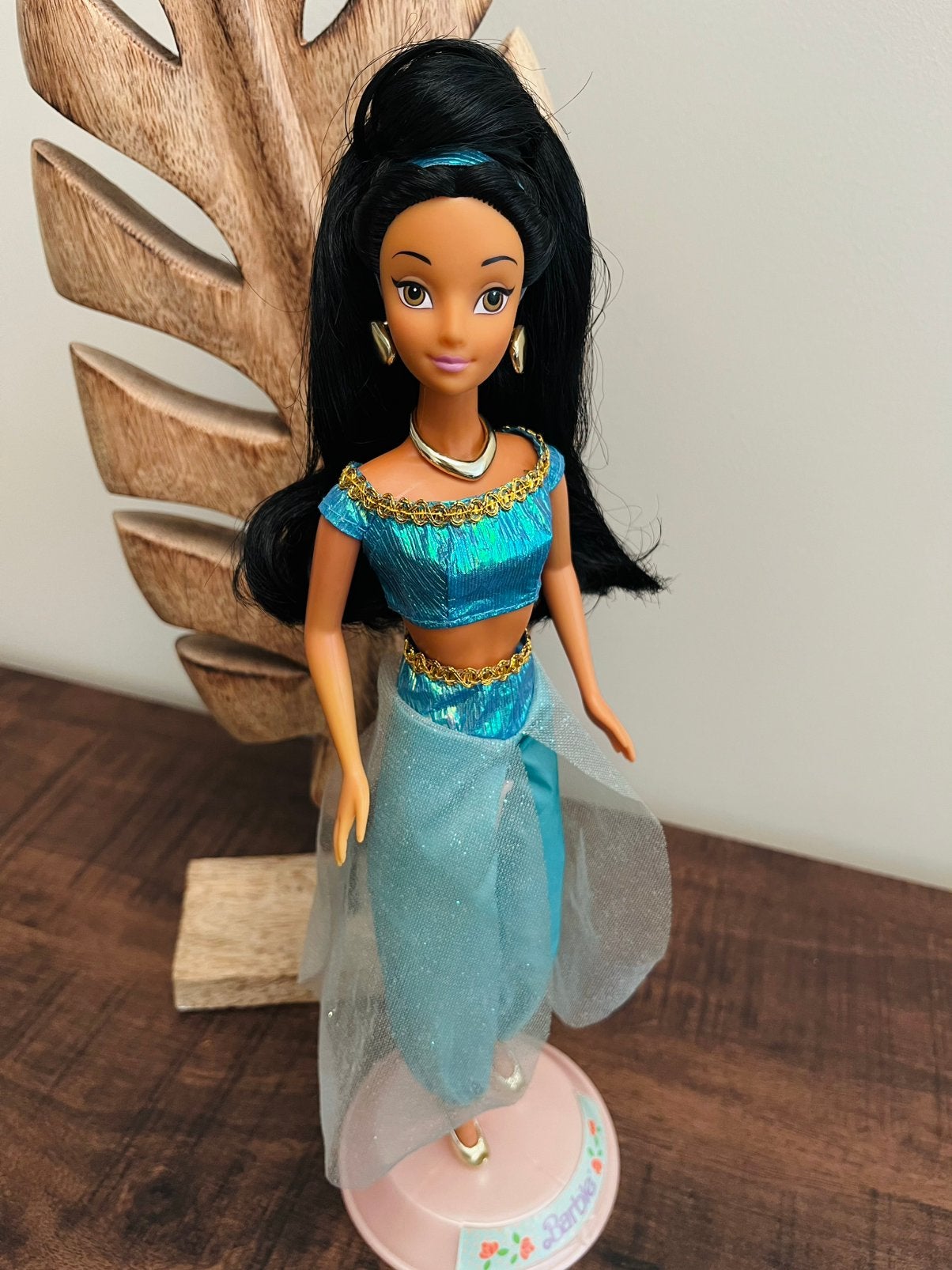 Disney Princess Jasmine Doll 1990, Ophalen of Verzenden, Zo goed als nieuw, Barbie