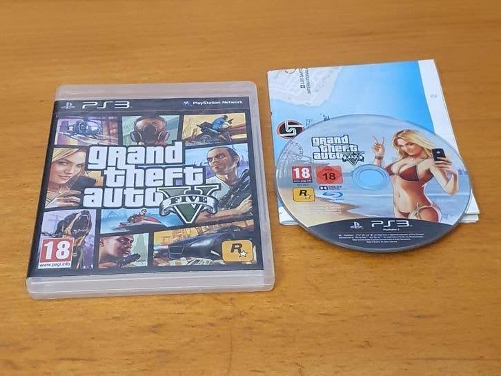 PS3 | Grand Theft Auto V | GTA V | GTA FIVE, Avontuur en Actie, Gebruikt, Vanaf 18 jaar, 1 speler