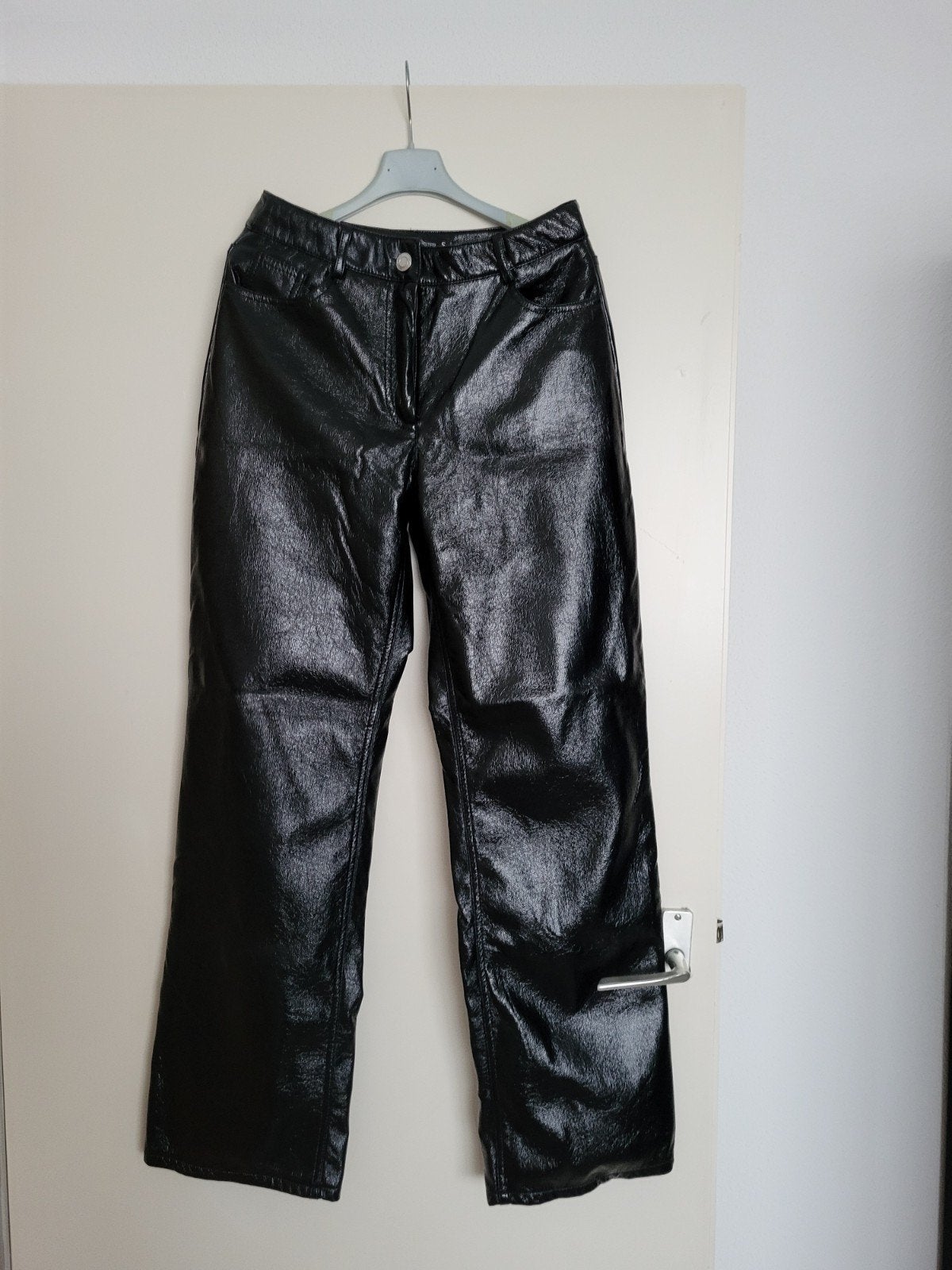 Imitatie leren broek New Yorker - Maat S, Kleding | Dames, Zwart, Ophalen of Verzenden, Zo goed als nieuw, Maat 36 (S)