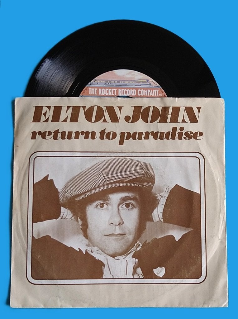 Elton John - Return to paradise / Big dipper, Verzenden, Zo goed als nieuw, 7 inch, Pop