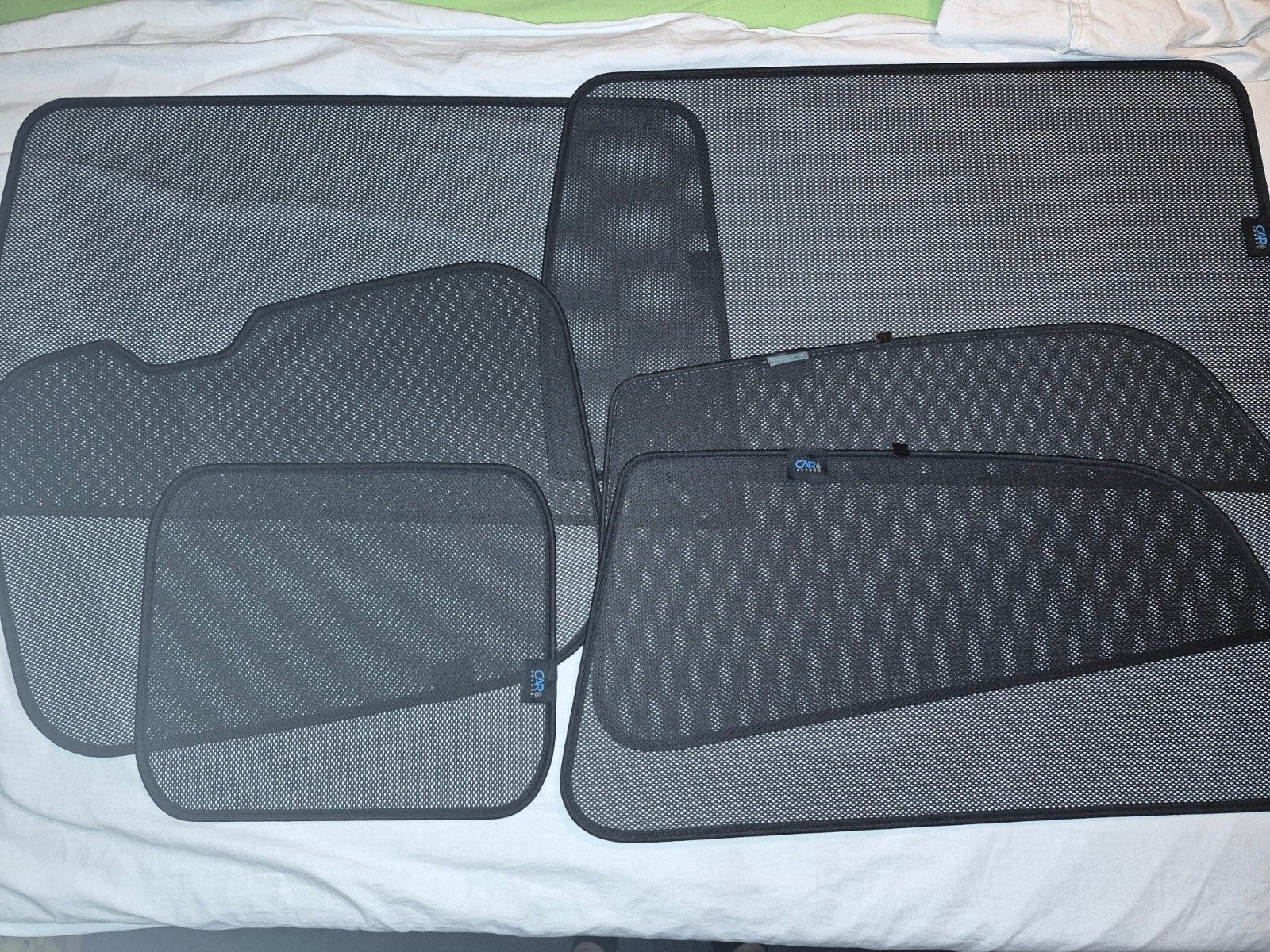 Car Shades Dacia Logan 6-delig zonder bevestiging clips, Ophalen, Gebruikt