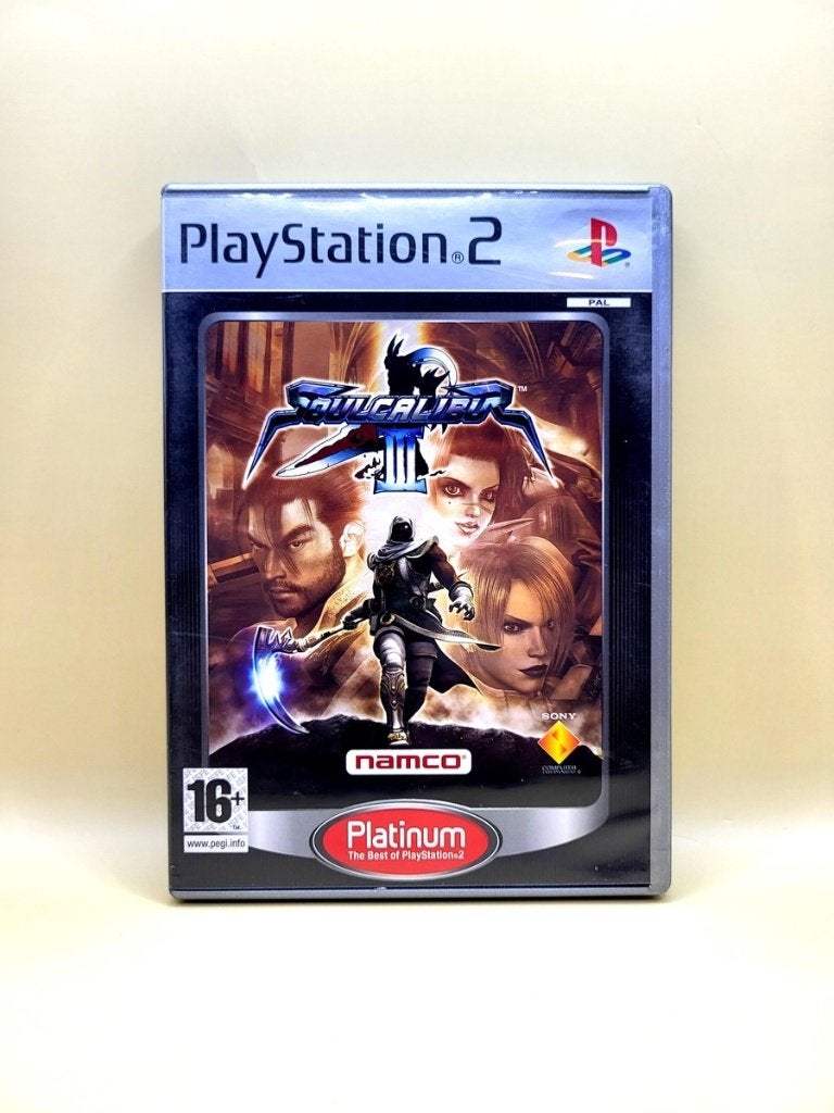 Soulcalibur III Platinum - PlayStation 2 - PS2, Vechten, Sony support, Ophalen of Verzenden, Zo goed als nieuw