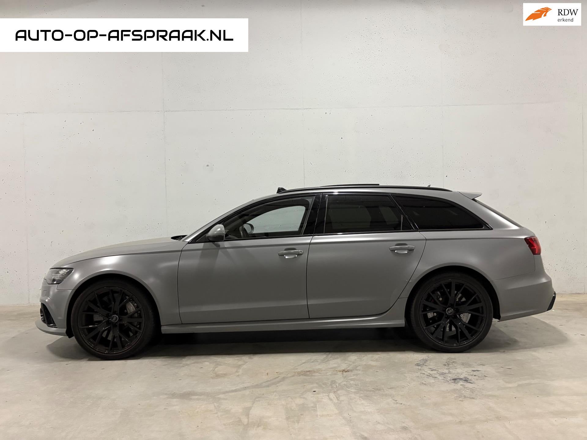 Audi RS6 4.0 TFSI quattro performance BTW 21% Ceramic B&O Ex, Auto's, Audi, Automaat, Dealer onderhouden, Gebruikt, Euro 6