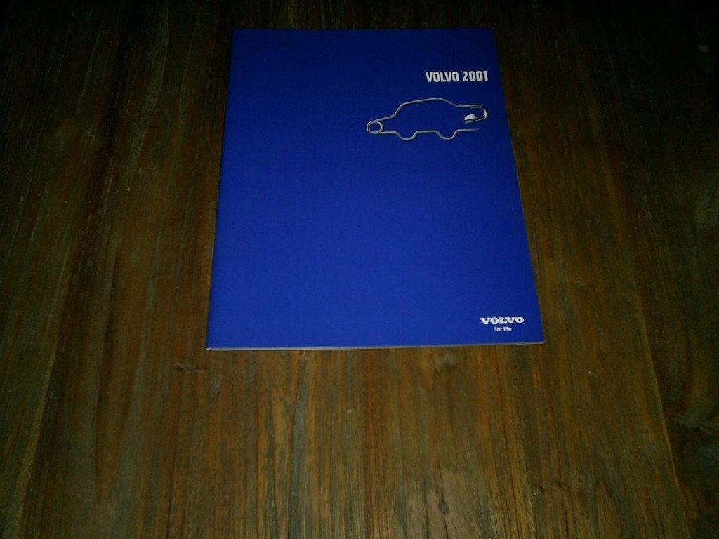 Volvo Alle Modellen 2001 44 pag., Ophalen of Verzenden, Zo goed als nieuw, Volvo