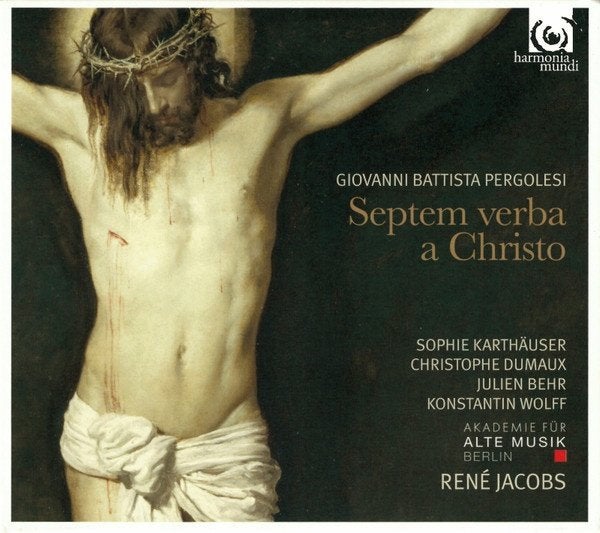 Pergolesi Septem Verba A Christo (In Cruce Moriente Prolata), Ophalen of Verzenden, Barok, Gebruikt, Orkest of Ballet