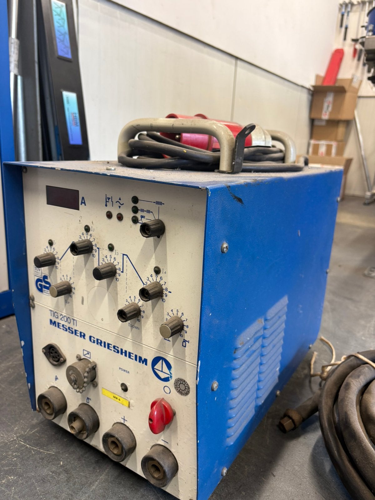 Tiglasmachine, Ophalen, Gebruikt, Minder dan 150 ampère, Tig