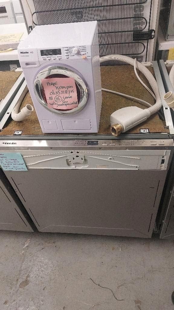 inbouw  vaatwasser miele 349  Arpe Kampen 0635318715, Witgoed en Apparatuur, Ophalen, Minder dan 10 liter, Zo goed als nieuw, Inbouw
