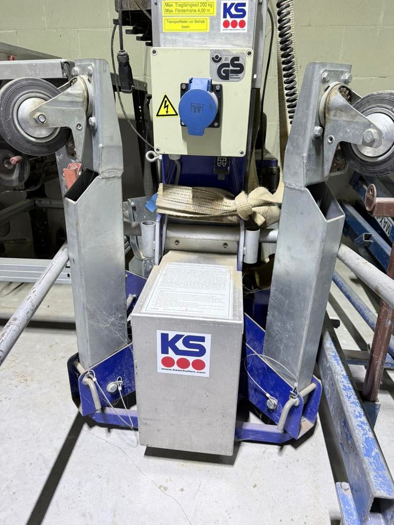 Glaslift electrisch 220 V, Doe-het-zelf en Verbouw, Ophalen, Zo goed als nieuw, Bouwlift
