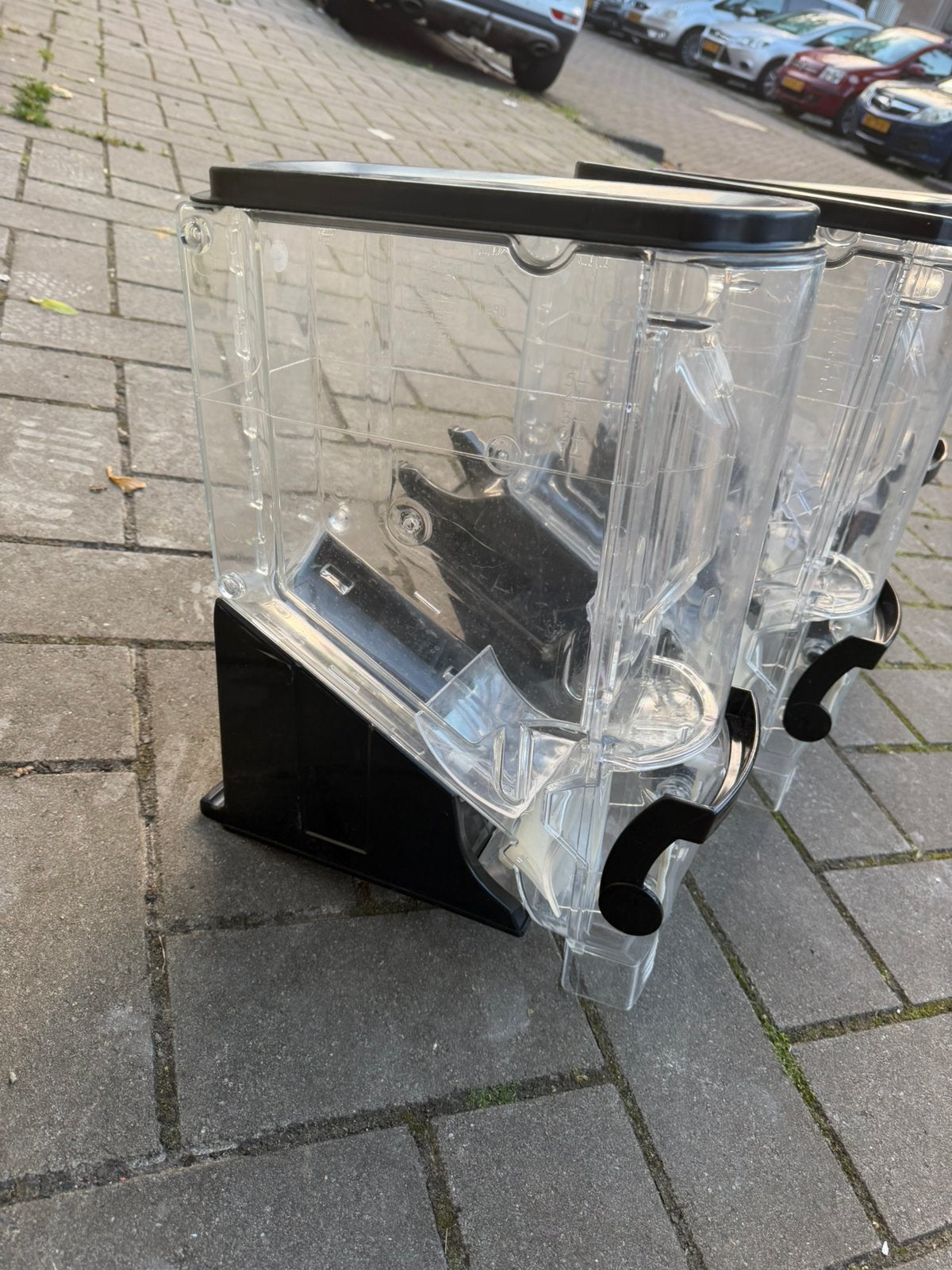 Transparante fooddispenser, Ophalen of Verzenden