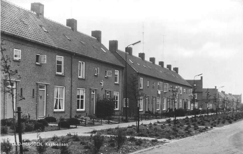 300-015-027 Oudheusden Kasteellaan, Verzenden, Voor 1920, Noord-Brabant
