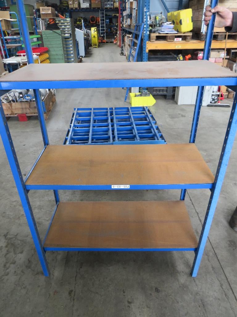 legbordstelling stelling magazijnstelling werkplaatsstelling, Ophalen, Gebruikt, Stelling, Stelling.com