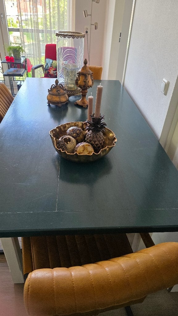 Tafel en stoelen, Ophalen, Zo goed als nieuw, 75 cm of meer, 50 tot 100 cm