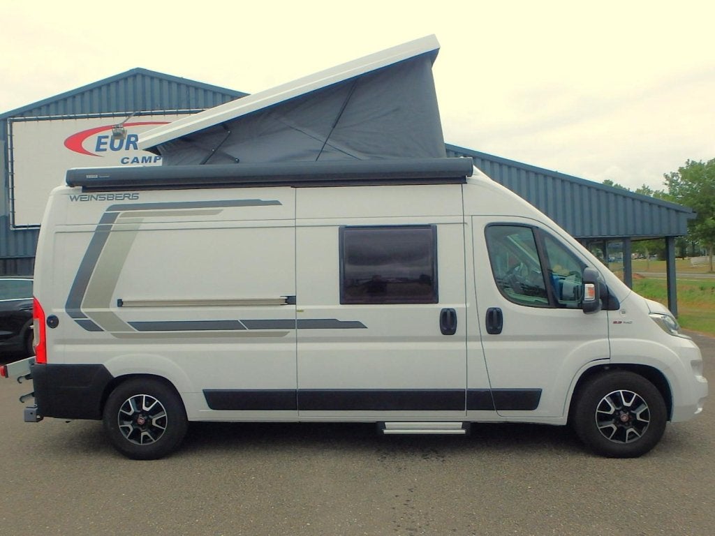 Weinsberg CaraTour 600 MQ HEFDAK, Caravans en Kamperen, Campers, Koelkast, Ringverwarming, Fiat, Luifel