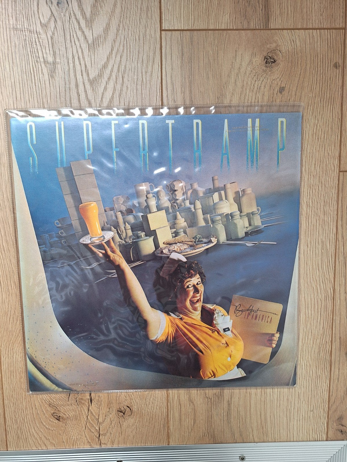lp Supertramp in America,  rock, Ophalen of Verzenden, Gebruikt, 12 inch, Poprock