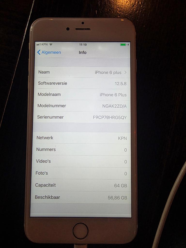 iPhone 6 Plus te koop 64 GB, Telecommunicatie, Mobiele telefoons | Apple iPhone, Gebruikt, 86 %, Ophalen of Verzenden, 64 GB