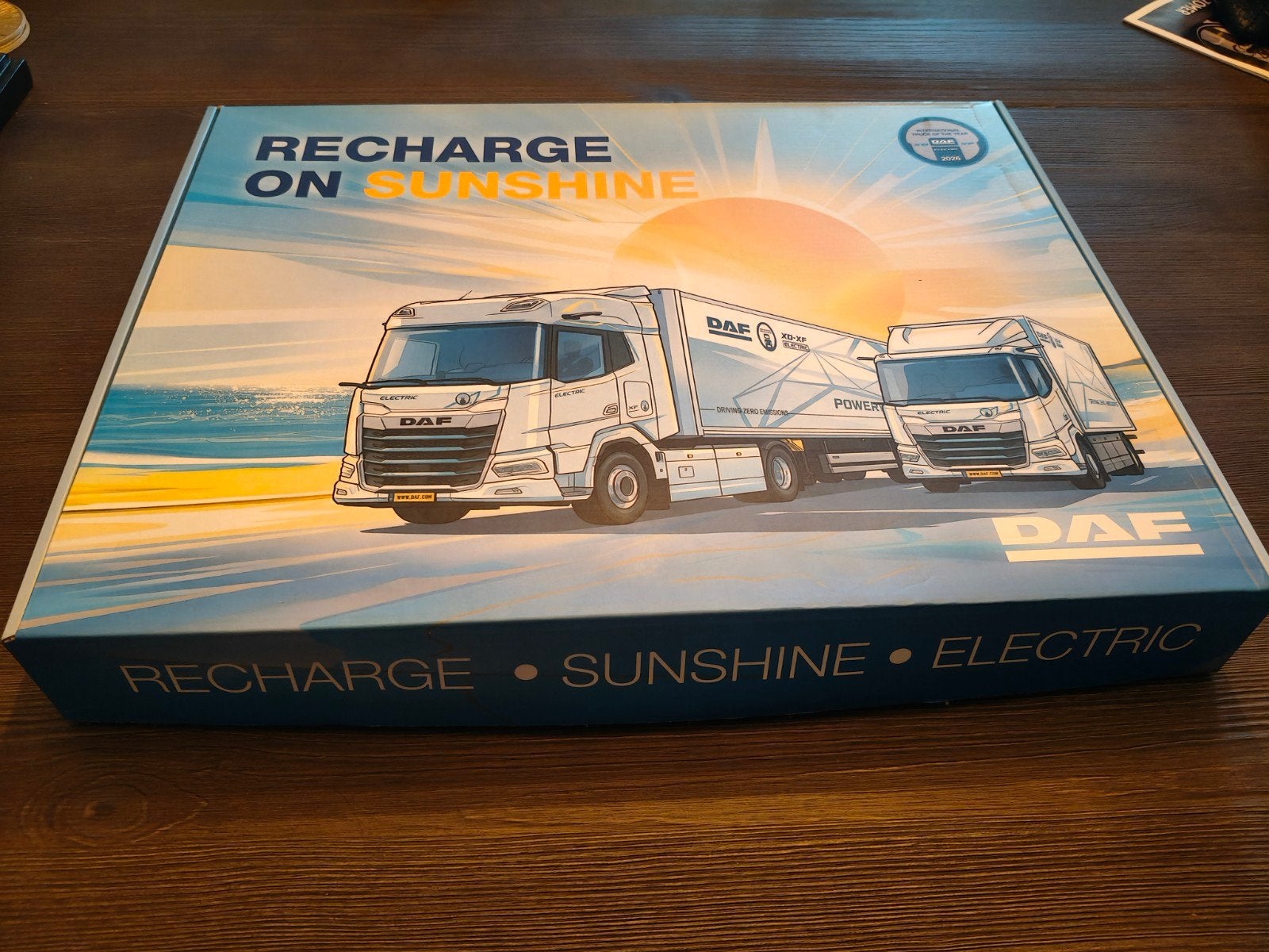 De orginele nieuwe  DAF trucks bad handdoek, Groter dan 1:32, Nieuw, Truck, Ophalen