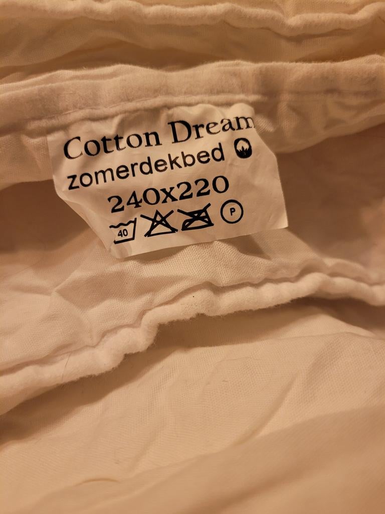 Dekbed zomer, Ophalen, Wit, Tweepersoons, Deken of Dekbed