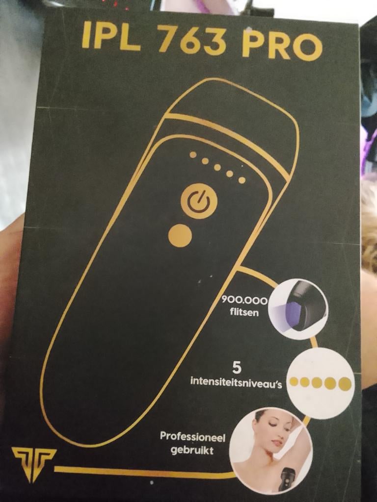 IPL 763 PRO Laser Haarverwijderaar - Nieuw en Ongebruikt, Ophalen of Verzenden, Nieuw, Scheren en Epileren