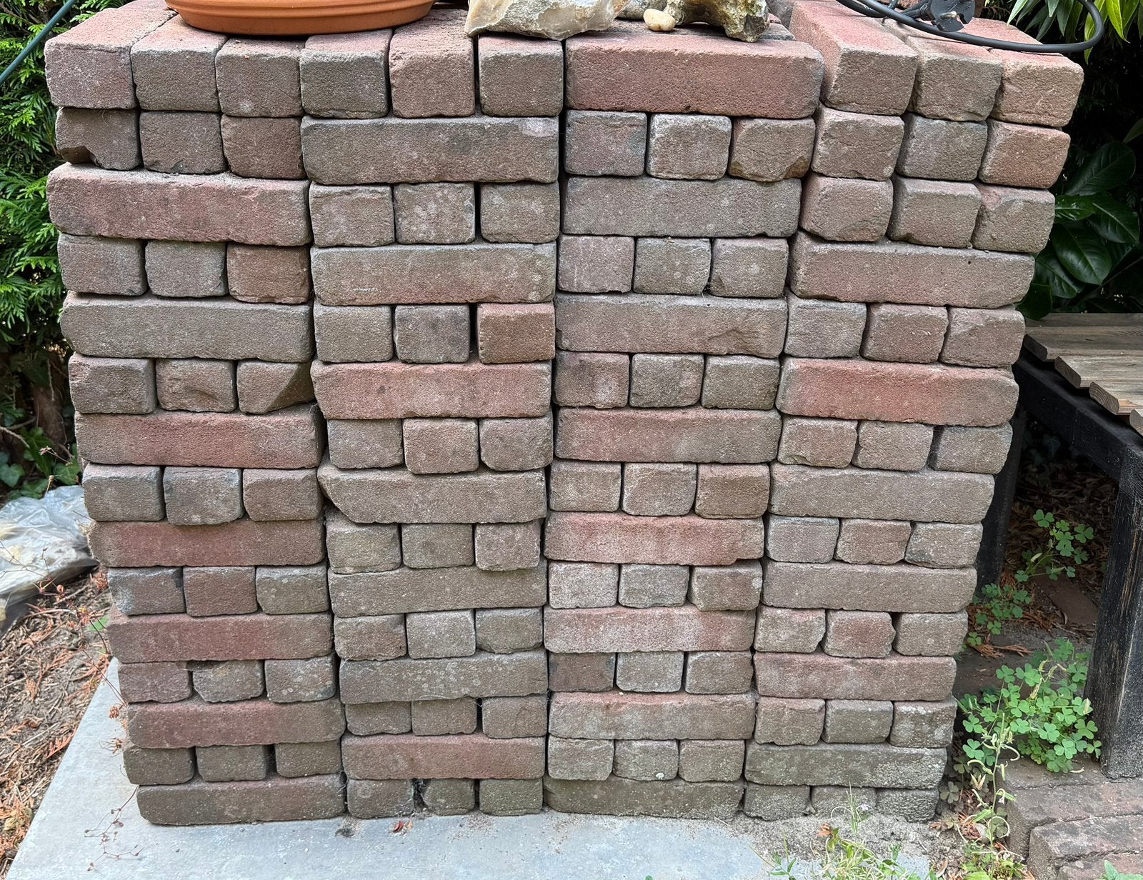 Oude gebruikte klinkers in goede staat!, Tuin en Terras, Ophalen, Gebruikt, Beton, Klinkers