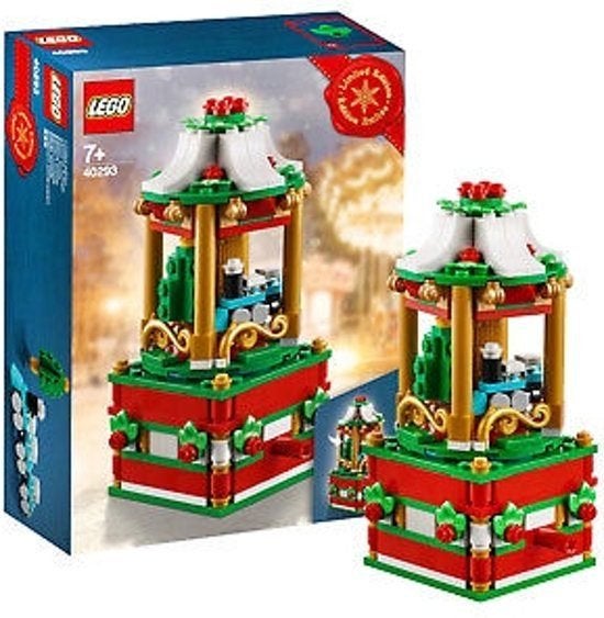 40293 LEGO Kerstdraaimolen - Nieuw in doos!!, Overige thema's, Lego, Nieuw, Ophalen of Verzenden
