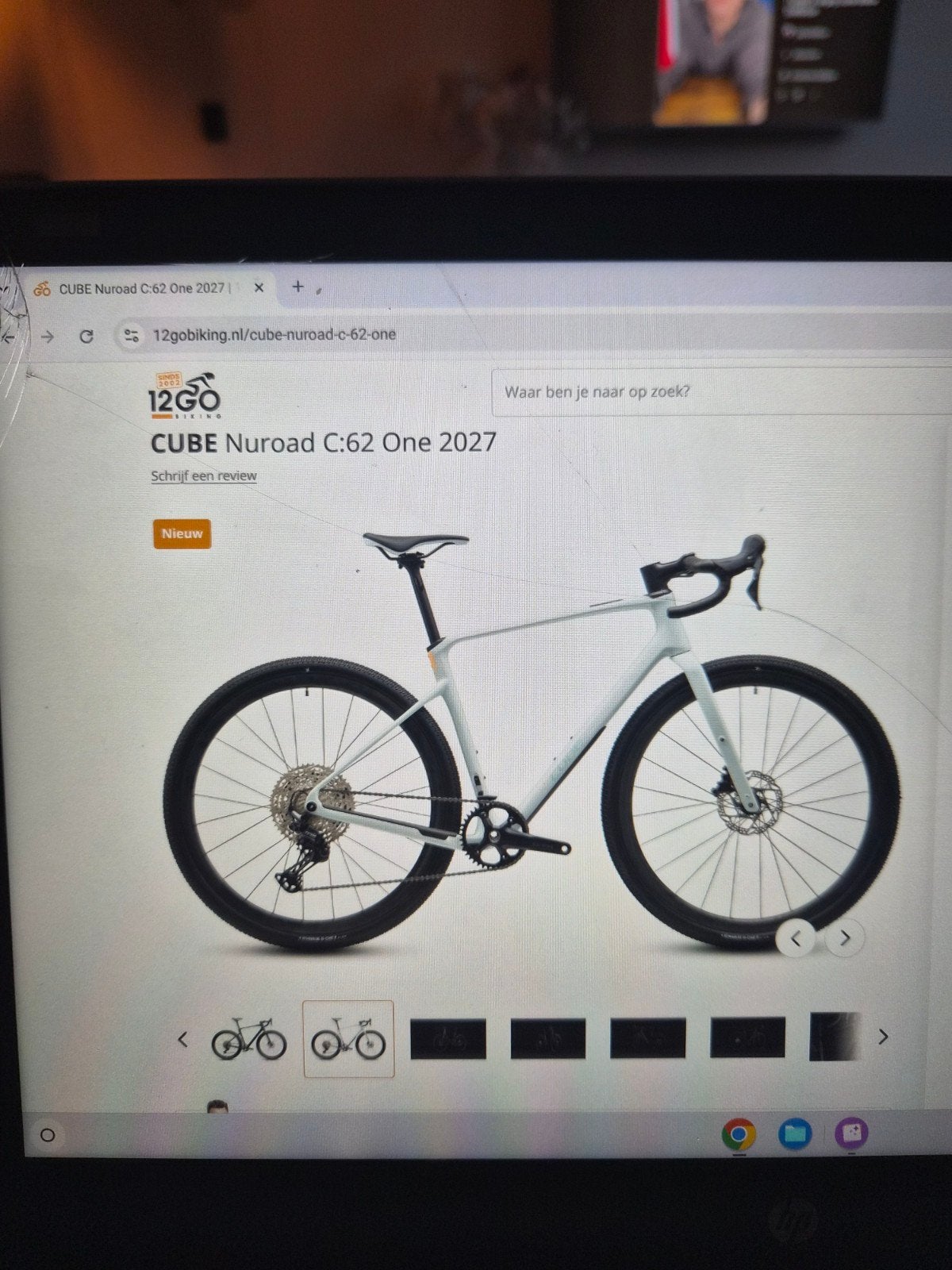 CUBE Nuroad nieuw !!! model 2027, Fietsen en Brommers, Carbon, Nieuw, 49 tot 53 cm, Overige maten
