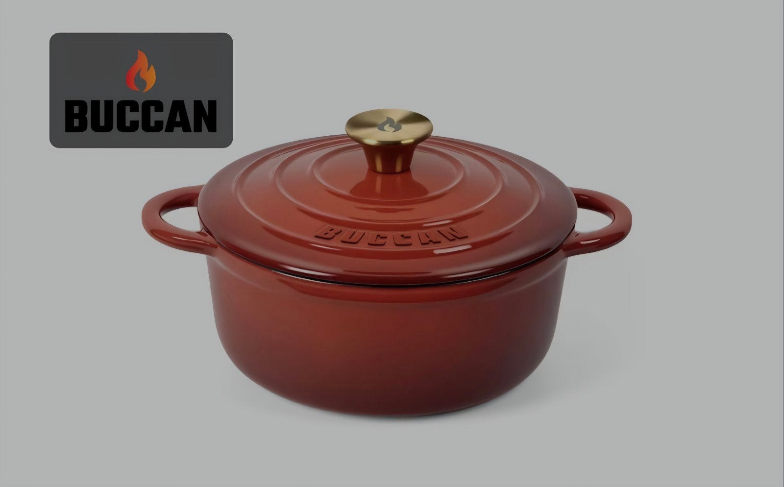 Buccan Cooking - Hamersley - Gietijzeren braadpan 27 x 21 cm, Ophalen of Verzenden, Nieuw, Gietijzer