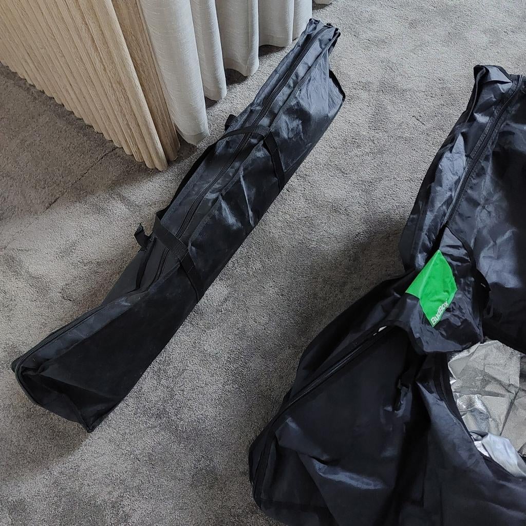 Complete kweektent, merk Budbox  incl. ledlamp, Ophalen, Zo goed als nieuw, Kweektent