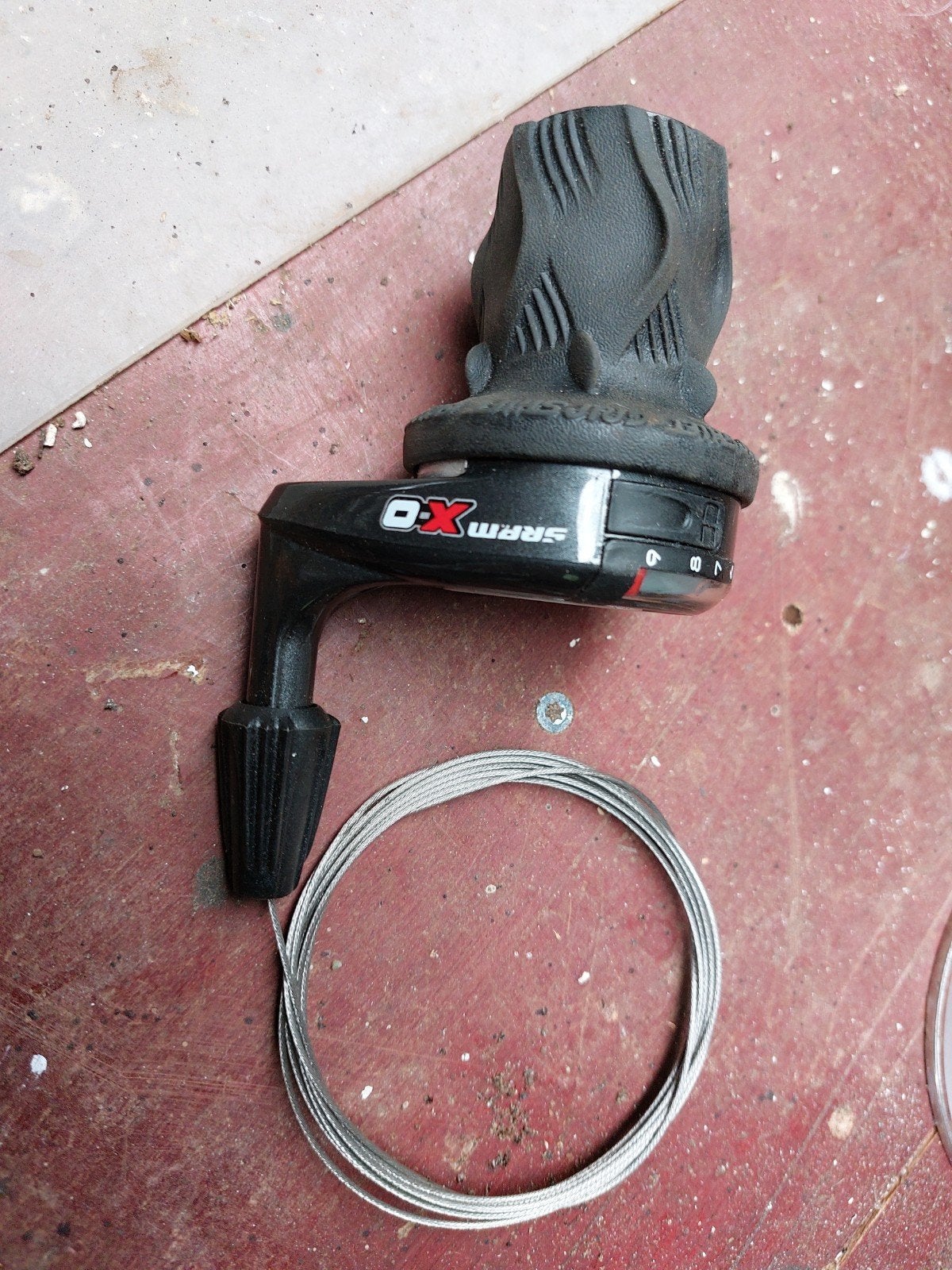 xo sram gripshift 9 speed, Ophalen of Verzenden