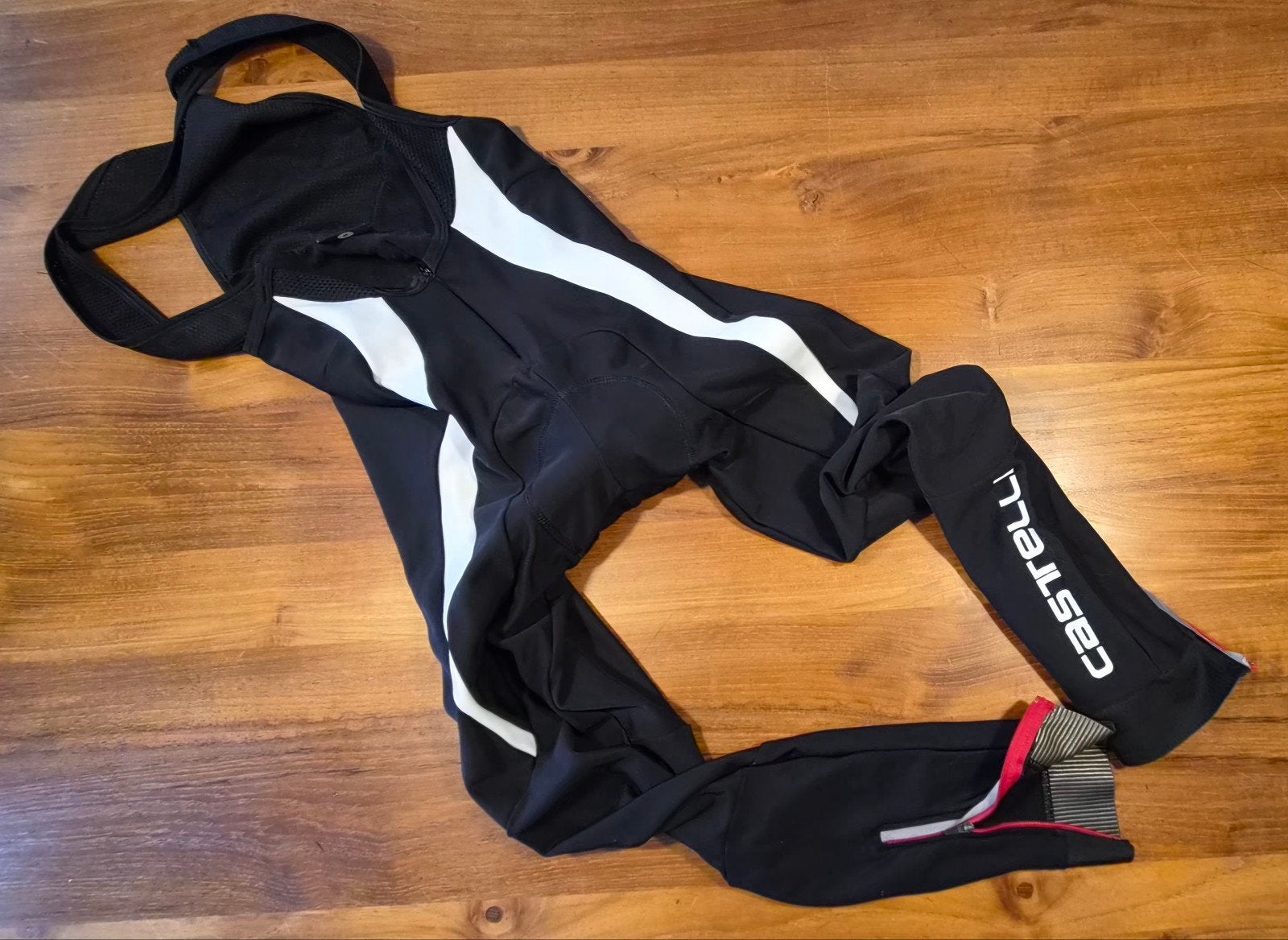 Castelli fietsbroek met Kiss zeem, maat XL (Italiaans), Castelli, Heren, Zo goed als nieuw, XL