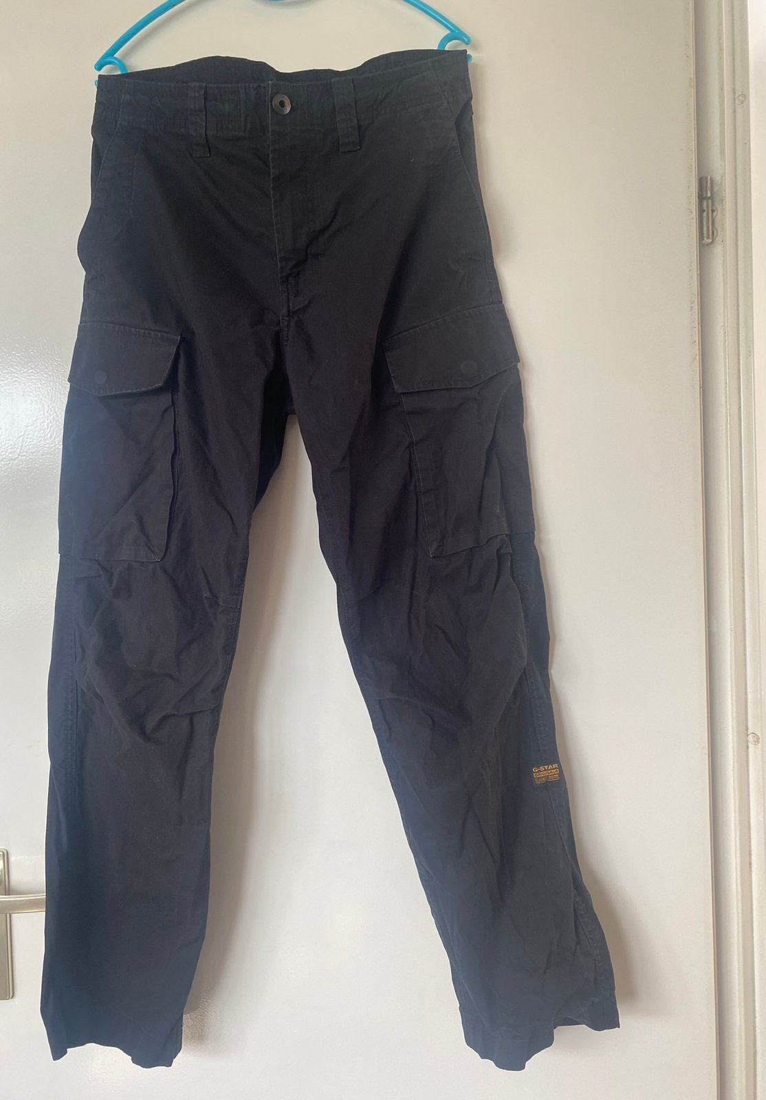 Worker G-Star Raw maat 33/30, Ophalen of Verzenden, Zo goed als nieuw, Zwart