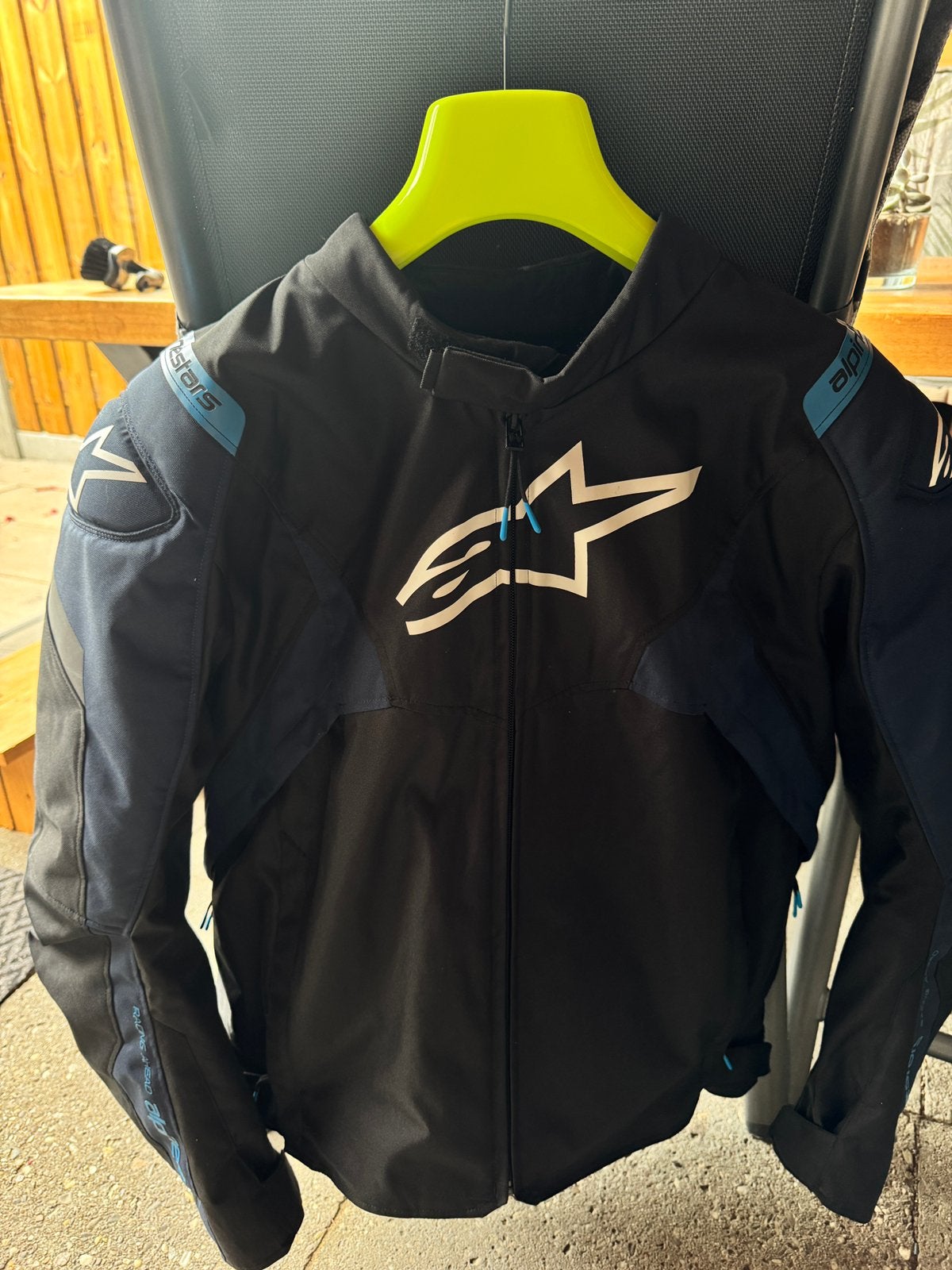 Alpinestars t-jaws jacket maat xxl zwart blauw, Ophalen of Verzenden, Tweedehands, Heren, Jas | textiel