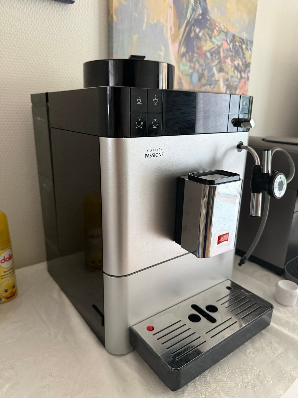 Melitta Caffeo Passione volautomatische koffiemachine, Witgoed en Apparatuur, Koffiezetapparaten, Ophalen, Afneembaar waterreservoir