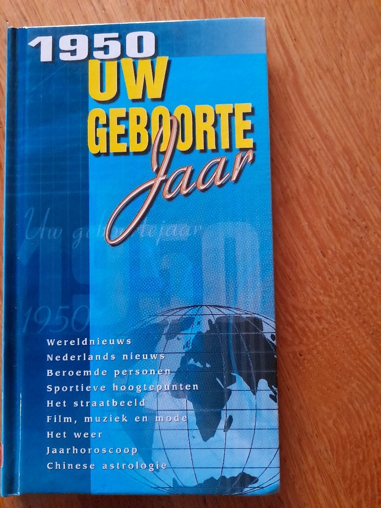 Wereldgeschiedenis van u geboortejaar, Boeken, Ophalen of Verzenden, Zo goed als nieuw, Overige gebieden