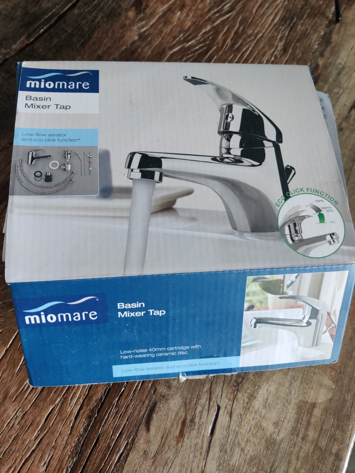 Miomare Wastafel Kraan, Doe-het-zelf en Verbouw, Sanitair, Ophalen of Verzenden, Nieuw, Kraan