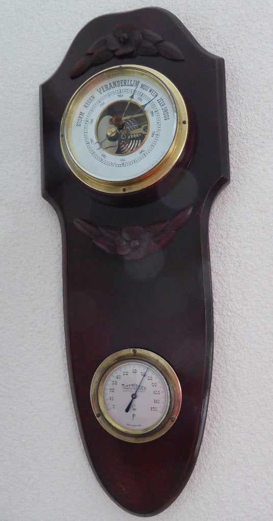 ANTIEKE BAROMETER, Audio, Tv en Foto, Ophalen of Verzenden, Gebruikt, Barometer