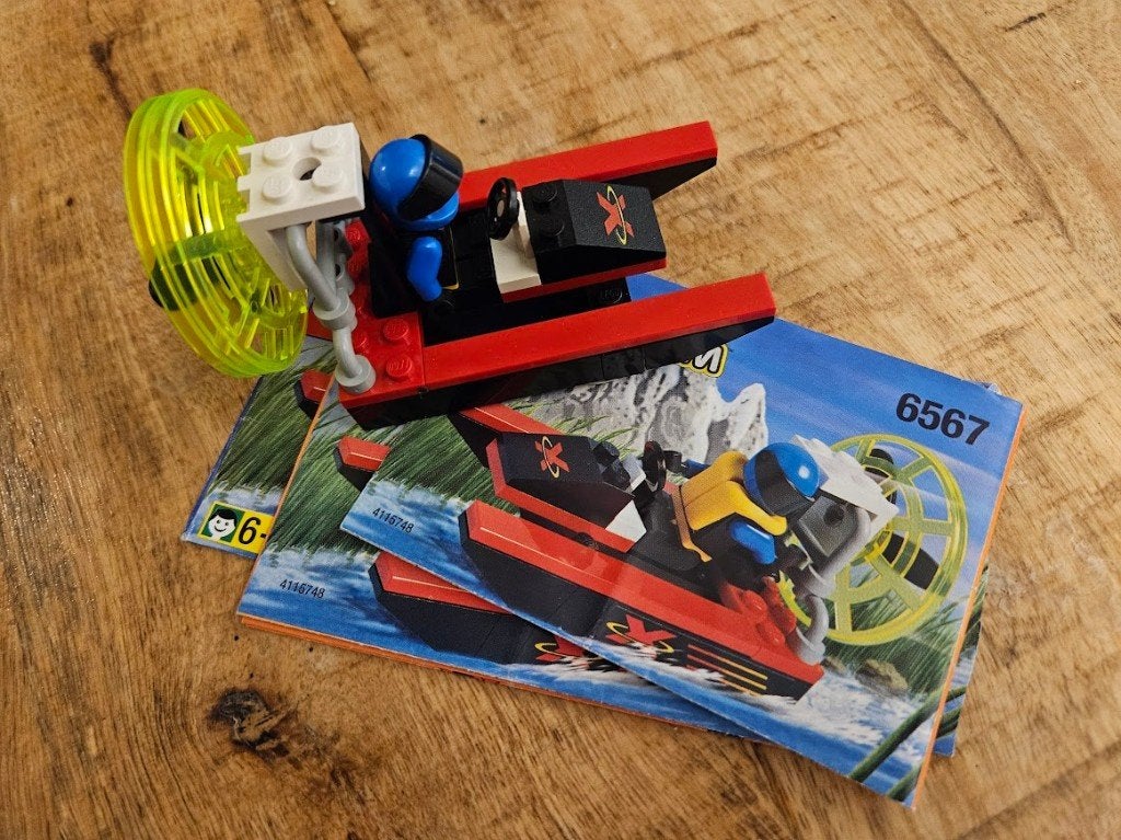 lego nr 6567 Speed Splasher Hovercraft, Ophalen of Verzenden, Gebruikt, Lego