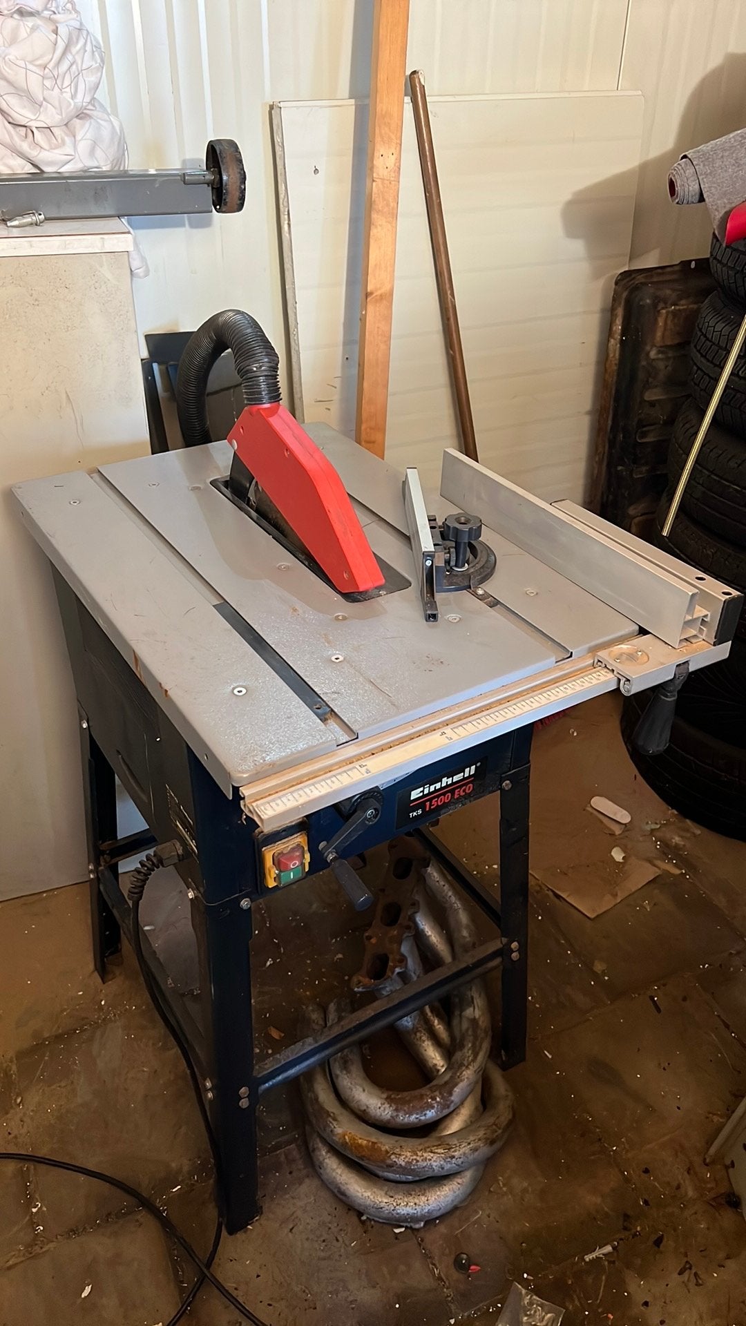 Zaagmachine zaagtafel te koop, Ophalen, Zo goed als nieuw, 1200 watt of meer