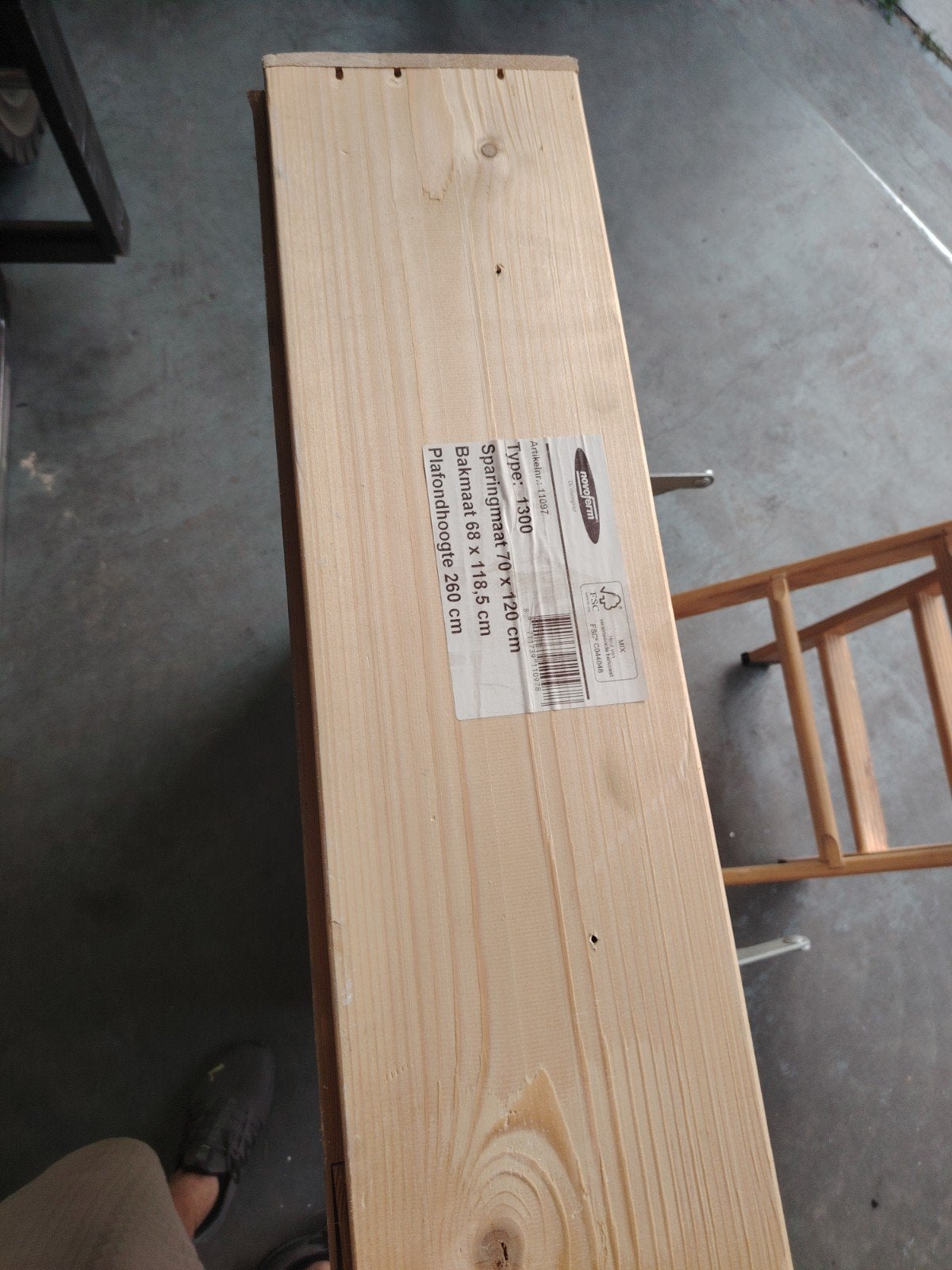 Gebruikte vlieringtrap in goede staat - Novoferm Type 1300, Doe-het-zelf en Verbouw, Gebruikt, Trap, Ophalen of Verzenden, Opvouwbaar of Inschuifbaar