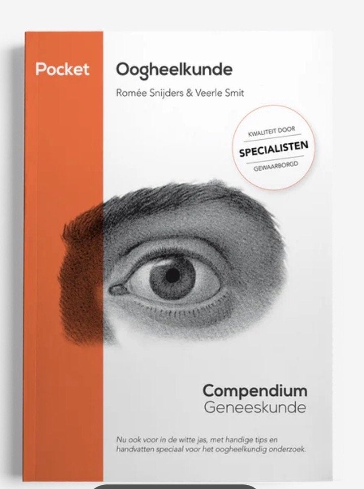 Pocket Oogheelkunde (2020) - compendium geneeskunde, Boeken, Ophalen of Verzenden, Beta, Gelezen, WO