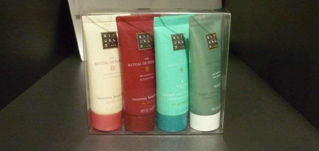 Nieuwe Rituals handcare set, handbalm, mask, lotion, creme, Ophalen of Verzenden, Nieuw, Bodylotion, Crème of Olie