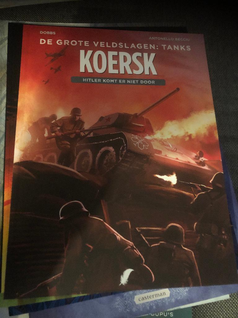 hitler komt er niet door tanks k2, Eén stripboek, Ophalen of Verzenden, Zo goed als nieuw